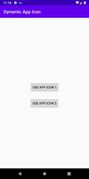 Dynamic app icon demo Ekran Görüntüsü 1