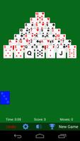 Solitaire Pyramide Affiche