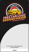Car Logo Design - Racing Logo Maker Affiche