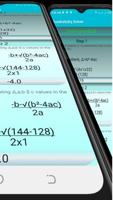 Quadratic Equation Solver 스크린샷 2