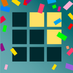 Lights Out - confetti Zeichen