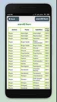 1 Schermata পোস্ট কোড post code bangladesh ও জরুরি ফোন নাম্বার
