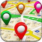 GPS Map أيقونة