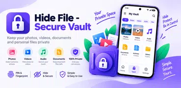 Hide Files - Secure Vault