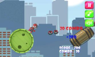 Araña Robo Jump Endless captura de pantalla 2
