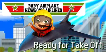 Bebês recém-nascidos Avião Air