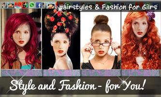 Poster Hairstyles & Fashion for Girls
