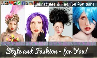 Hairstyles & fashion for girls syot layar 1