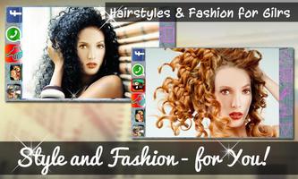 Hairstyles & fashion for girls syot layar 3