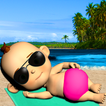 آیکون‌ عزیزم من: Babsy در ساحل 3D
