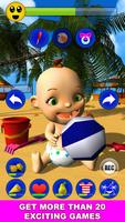 Mon bébé: Babsy à la plage 3D capture d'écran 2