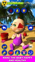 Mon bébé: Babsy à la plage 3D capture d'écran 3