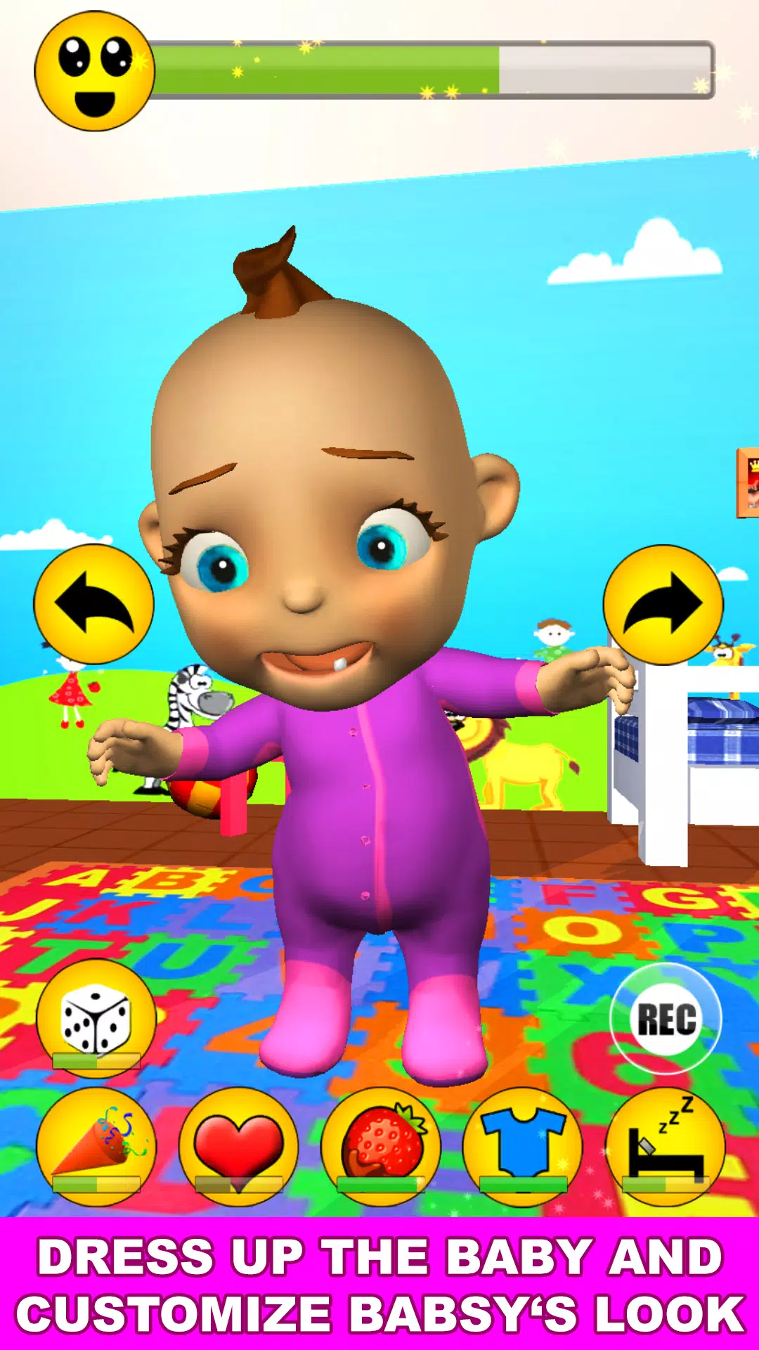 My Baby: Baby Girl Babsy for Android - Free App Download