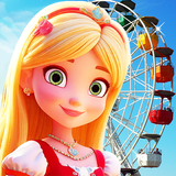 Parque de diversão da princesa ícone