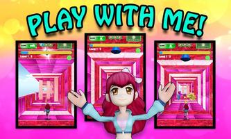 Princess Run 4D - Girl Games Poster