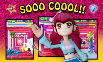 Princess Run 4D - Girl Games captura de pantalla 2