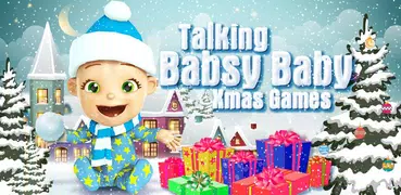 Talking Babsy Baby Xmas Games