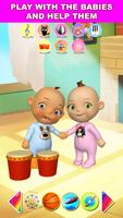 Talking Baby Twins Newborn Fun poster