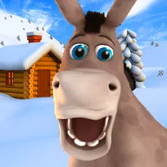 Talking Donald Donkey Ice Fun APK download