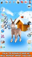 Talking Donald Donkey Ice Fun poster