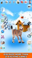 Talking Donald Donkey Ice Fun screenshot 1
