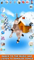 Talking Donald Donkey Ice Fun screenshot 2