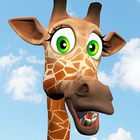Mówiąc George Żyrafa ikona