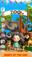 Talking Baby Babsy im Zoo Plakat