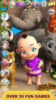Talking Baby Babsy Di Zoo syot layar 2