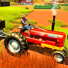 Village Tractor Farming 3D आइकन