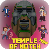 Temple of Notch Map (Fun Adven أيقونة