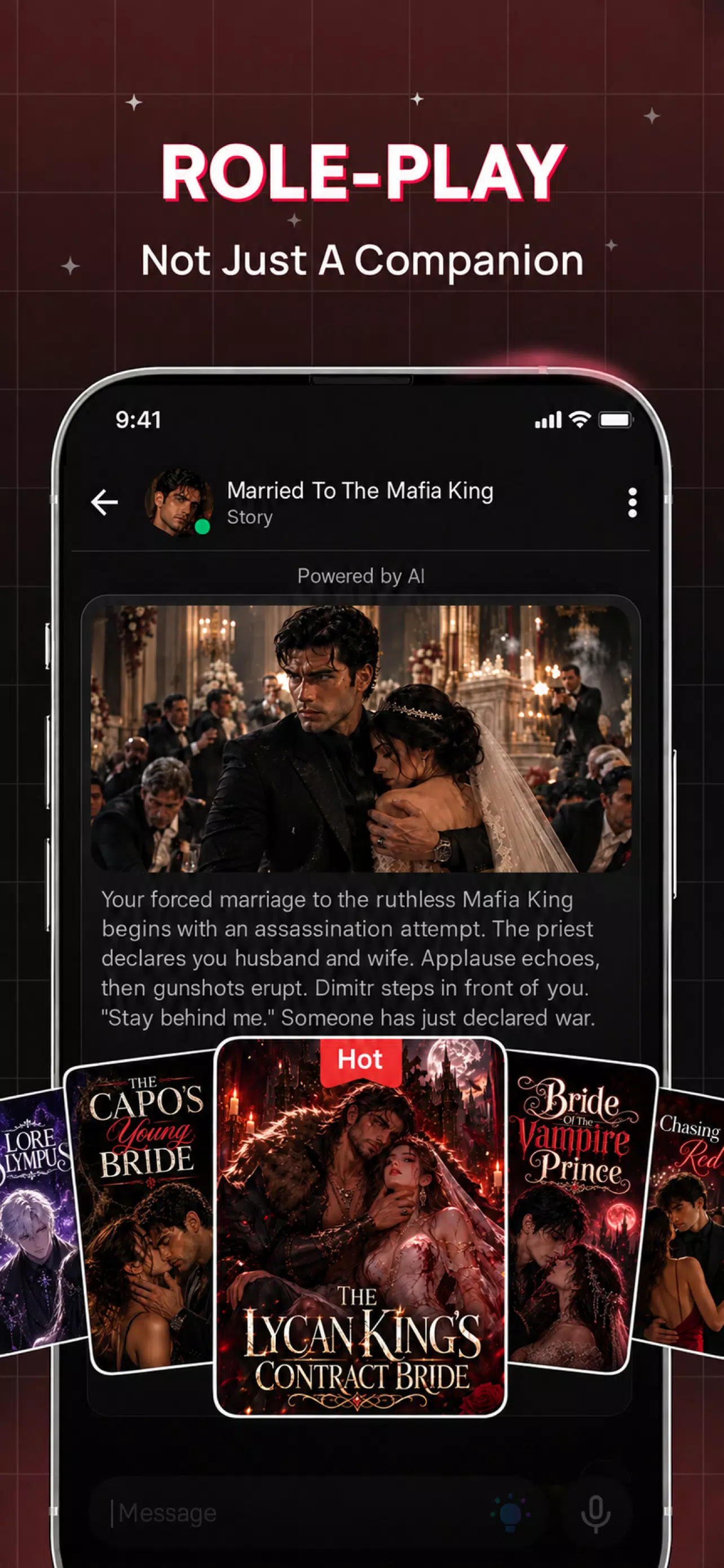 Kavana AI Chat Stories screenshot