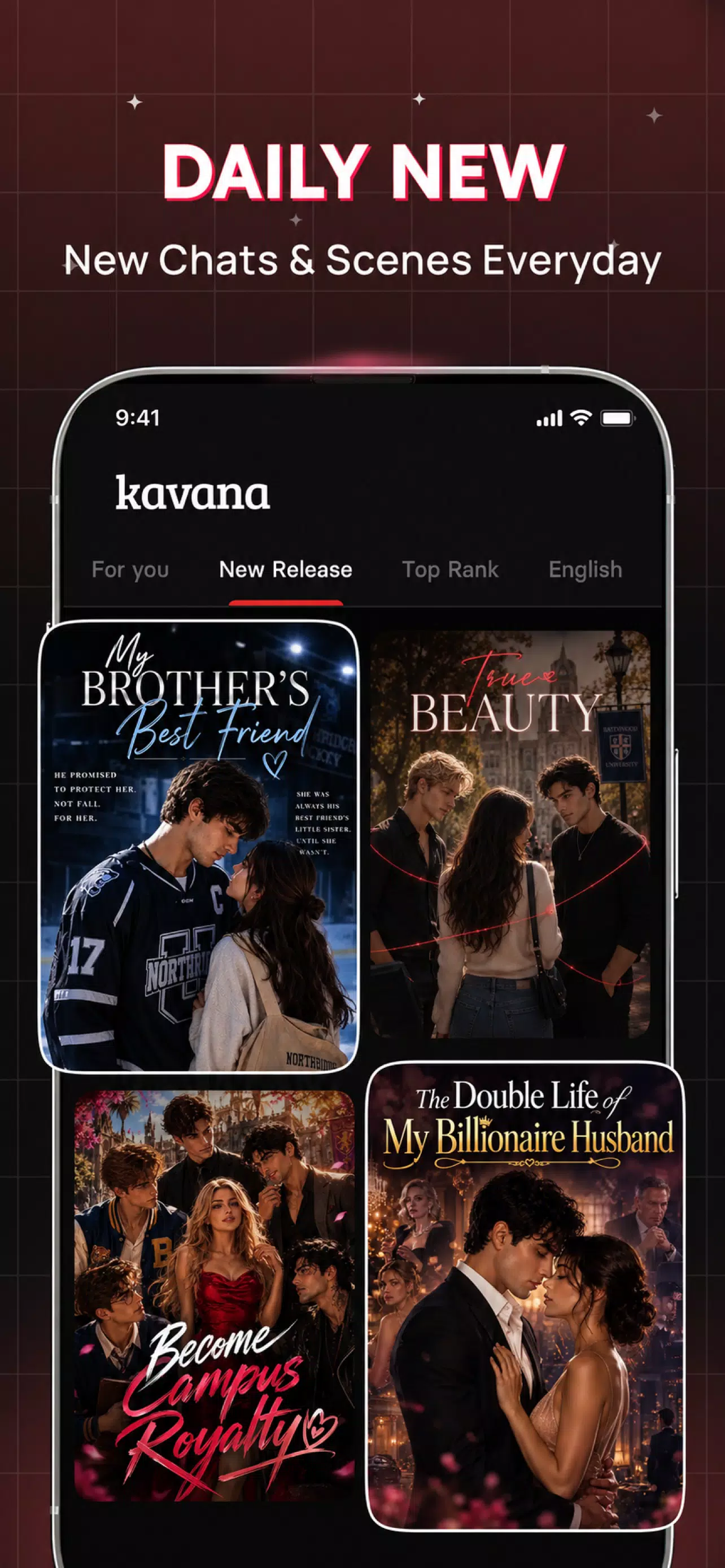 Kavana AI Chat Stories screenshot