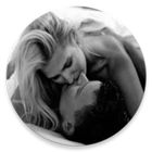 Romantic Kiss WA-Sticker ikona