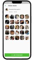 Romantic Kiss WA-Sticker poster