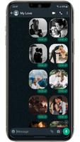 Romantic Kiss WA-Sticker اسکرین شاٹ 2