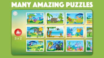 Animal jigsaw puzzles for kids ảnh chụp màn hình 2