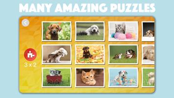 Dogs & Cats Puzzles for kids Ekran Görüntüsü 2