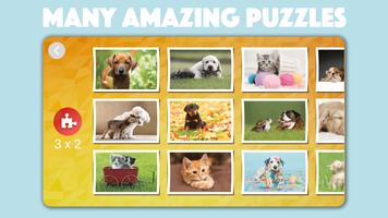 Dogs & Cats Puzzles for kids capture d'écran 2