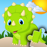 Dino Jigsaw Puzzle Adventure Zeichen