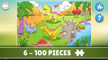 Dino Jigsaw Puzzle Adventure imagem de tela 2