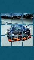 Jeu voiture de sport puzzle Affiche