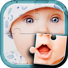 Puzzle joli bebe gratuit icône
