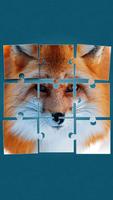 Animaux Puzzle Jeu Affiche