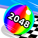 APK Ball Run 2048: merge number