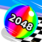 Ball Run 2048: merge number Zeichen