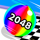 Ball Run 2048: Unir números icono
