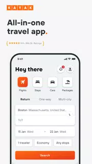 KAYAK: Flights, Hotels & Cars