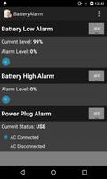 Battery Alarm โปสเตอร์