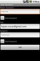 Password Locker capture d'écran 1